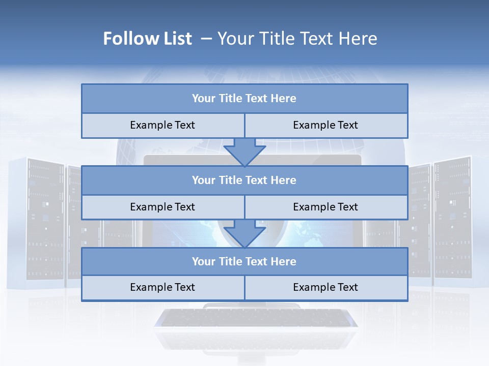 Work Storage Map PowerPoint Template