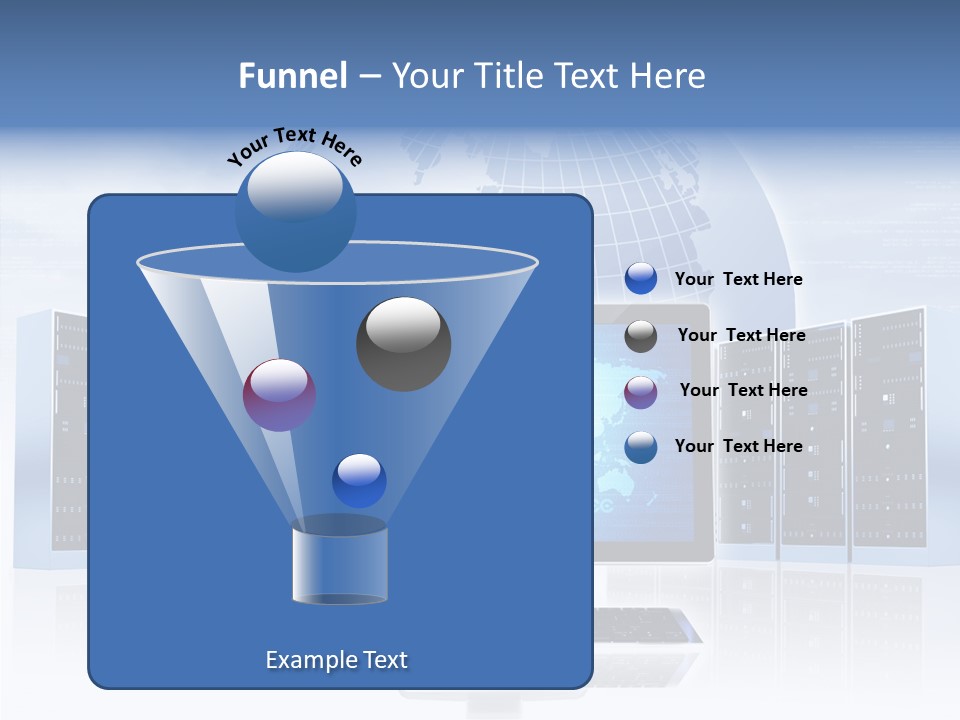 Work Storage Map PowerPoint Template