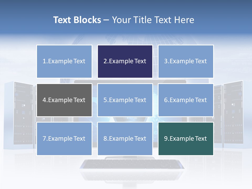 Work Storage Map PowerPoint Template