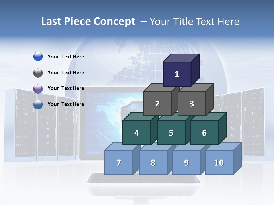 Work Storage Map PowerPoint Template
