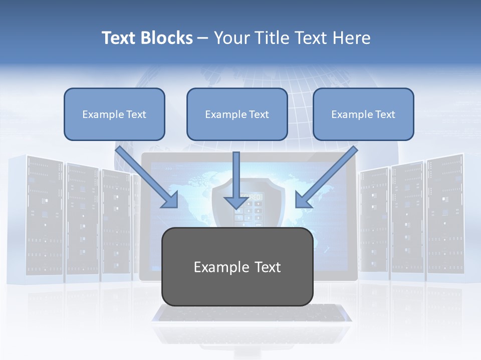 Work Storage Map PowerPoint Template