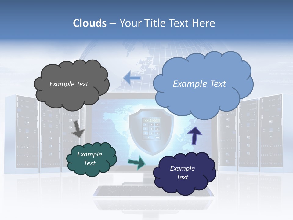 Work Storage Map PowerPoint Template