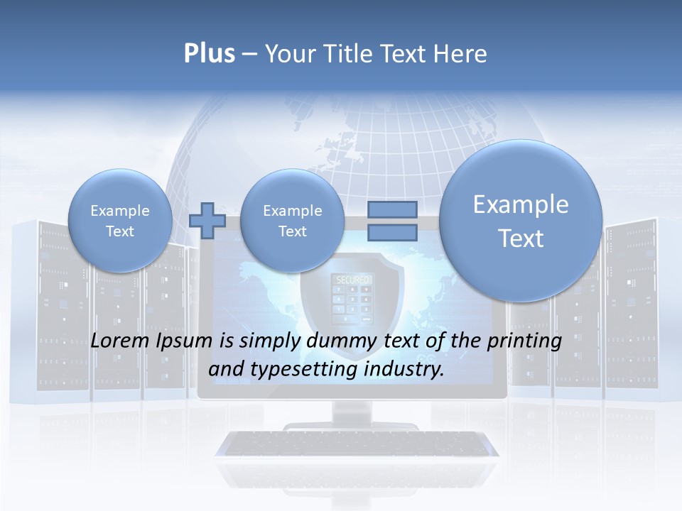 Work Storage Map PowerPoint Template