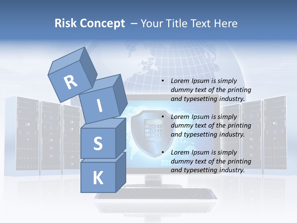 Work Storage Map PowerPoint Template