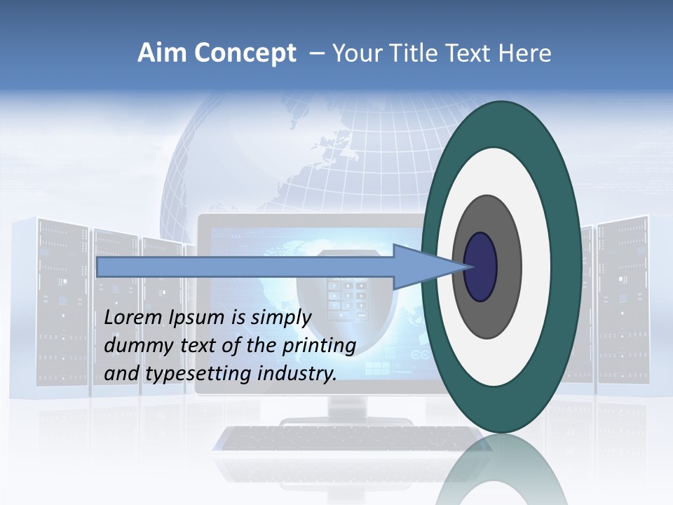 Work Storage Map PowerPoint Template