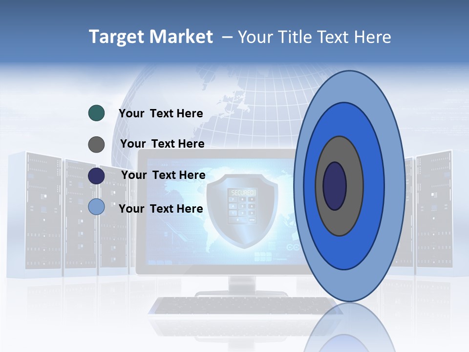 Work Storage Map PowerPoint Template