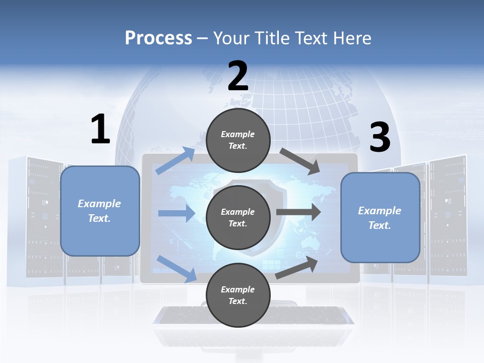Work Storage Map PowerPoint Template