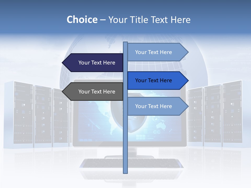 Work Storage Map PowerPoint Template