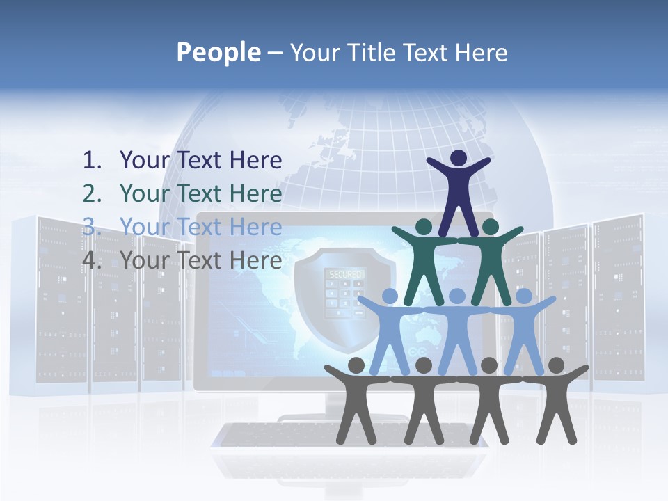 Work Storage Map PowerPoint Template