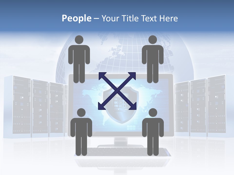 Work Storage Map PowerPoint Template