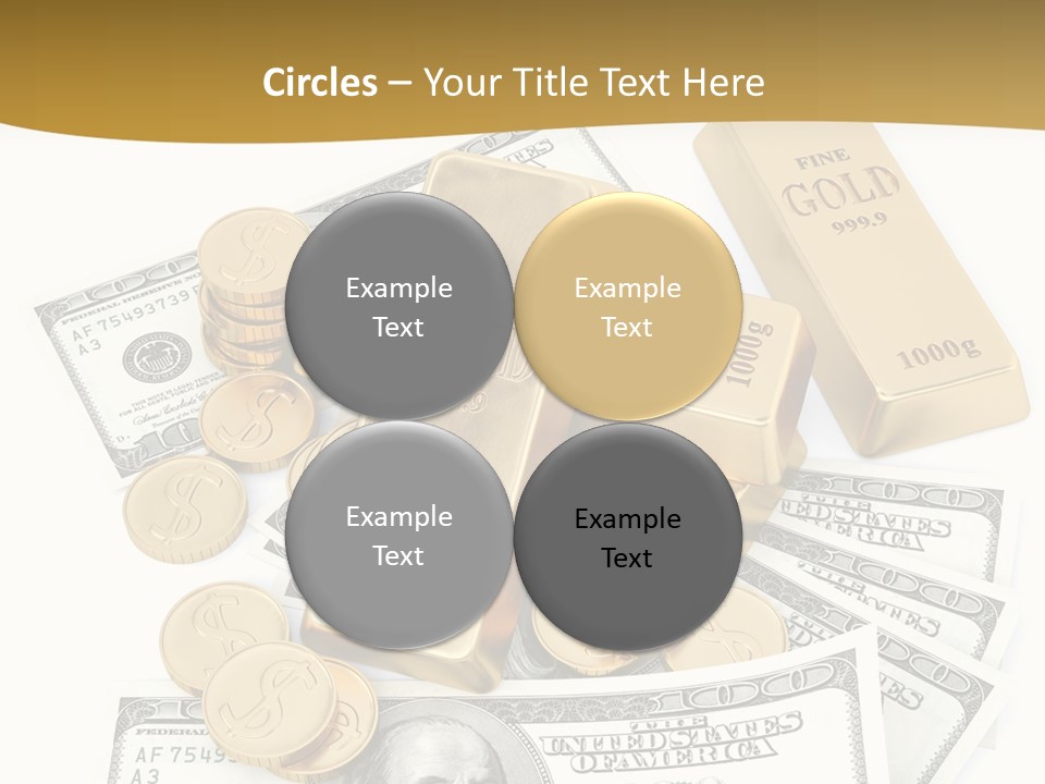 Abstract Market Reflection PowerPoint Template