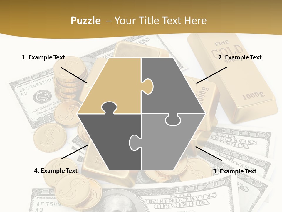 Abstract Market Reflection PowerPoint Template