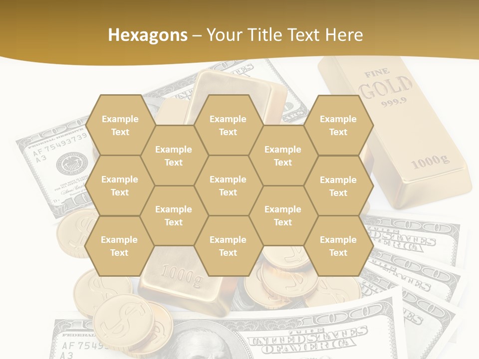 Abstract Market Reflection PowerPoint Template