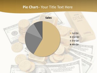 Abstract Market Reflection PowerPoint Template