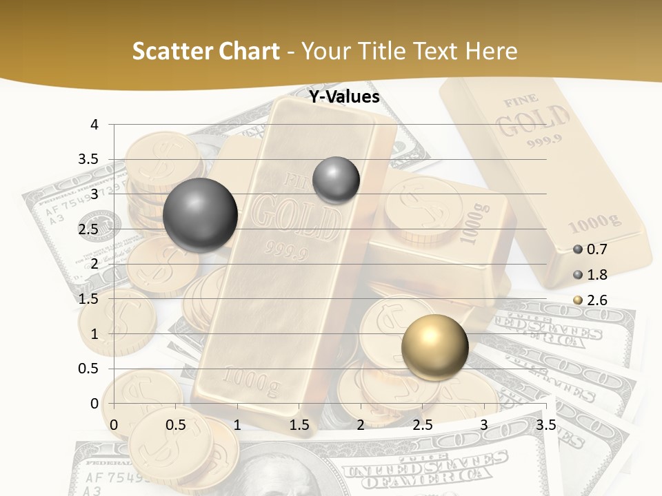 Abstract Market Reflection PowerPoint Template