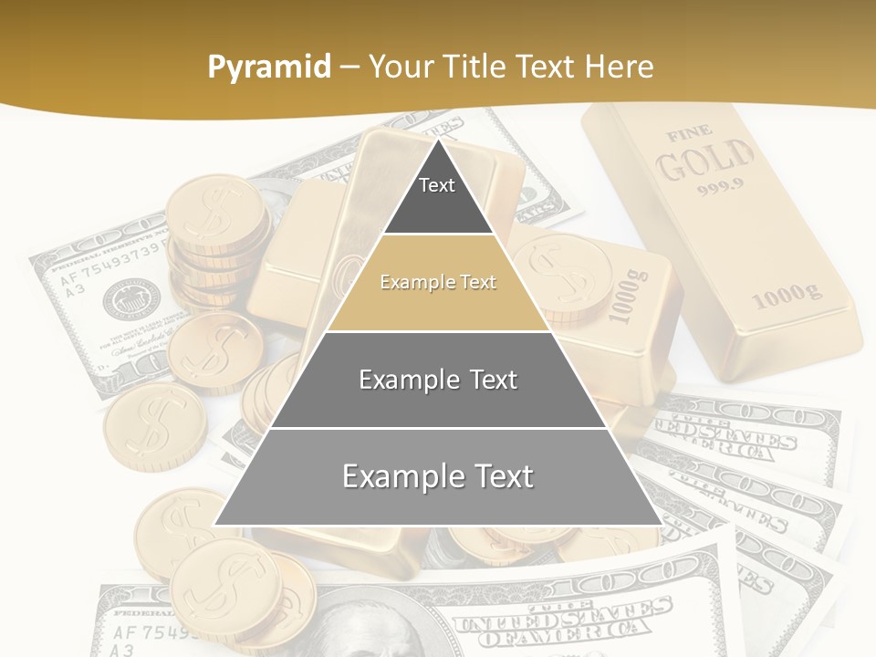Abstract Market Reflection PowerPoint Template