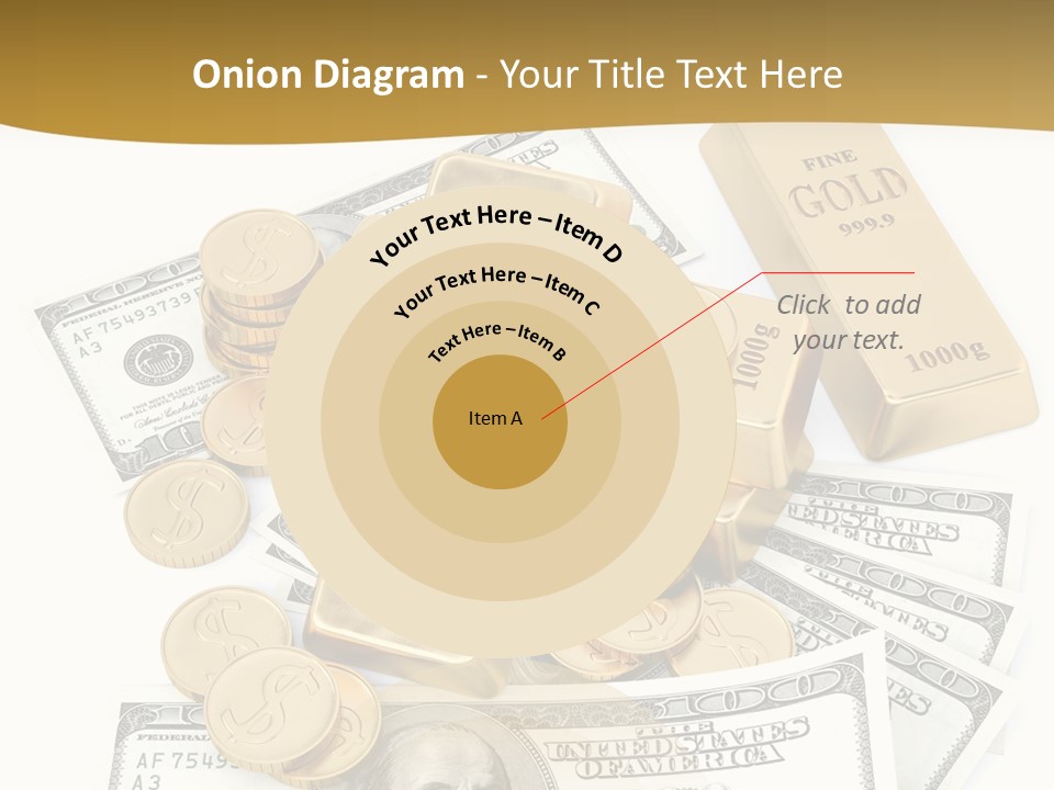 Abstract Market Reflection PowerPoint Template