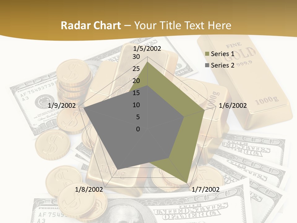 Abstract Market Reflection PowerPoint Template