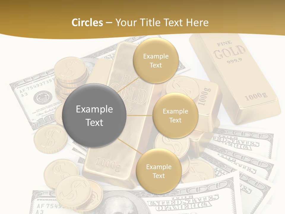 Abstract Market Reflection PowerPoint Template