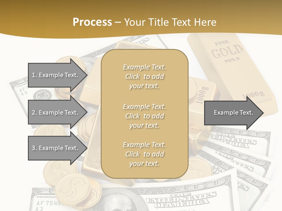 Abstract Market Reflection PowerPoint Template