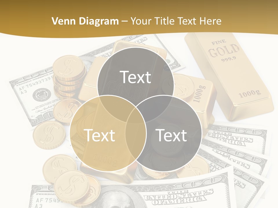 Abstract Market Reflection PowerPoint Template