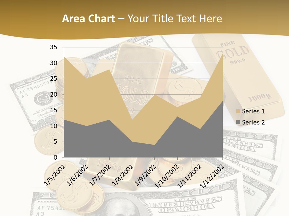 Abstract Market Reflection PowerPoint Template