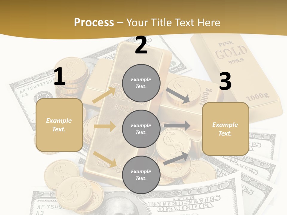Abstract Market Reflection PowerPoint Template