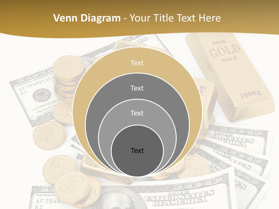 Abstract Market Reflection PowerPoint Template