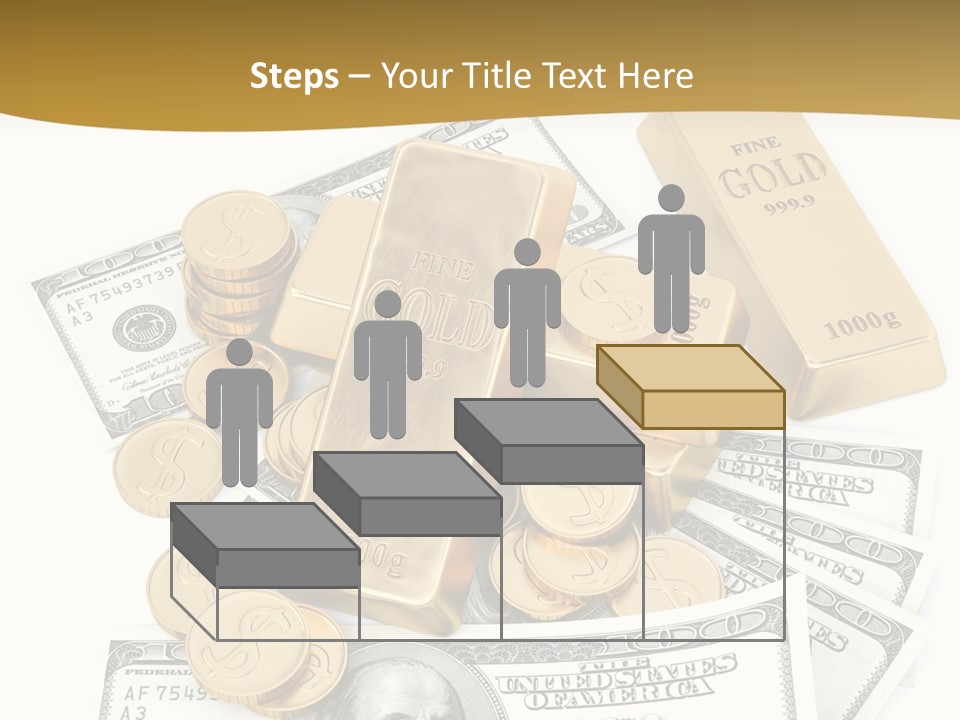 Abstract Market Reflection PowerPoint Template