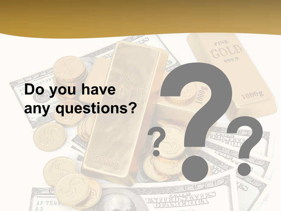 Abstract Market Reflection PowerPoint Template