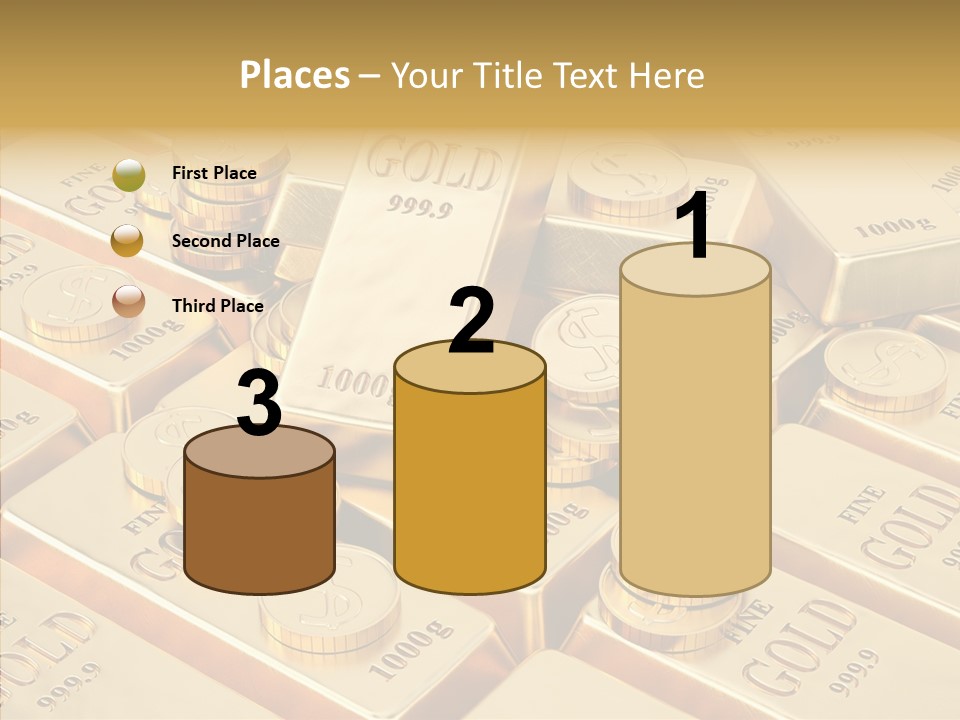 Wealth Heap Business PowerPoint Template