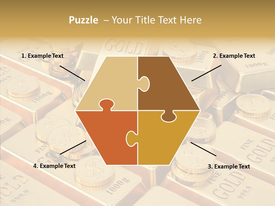 Wealth Heap Business PowerPoint Template