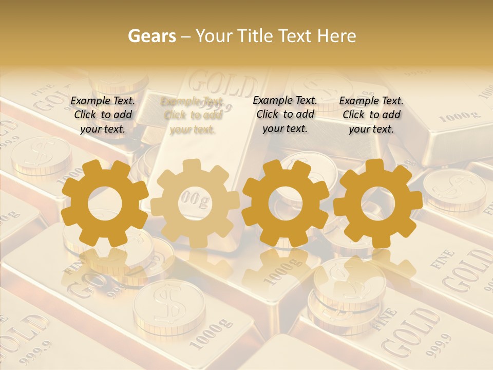 Wealth Heap Business PowerPoint Template