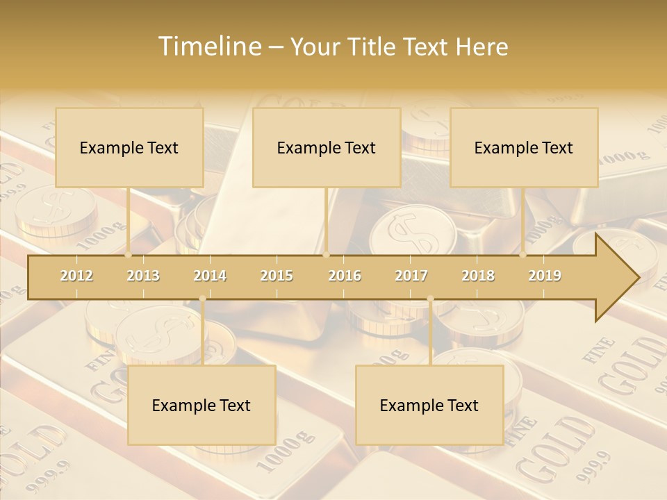Wealth Heap Business PowerPoint Template
