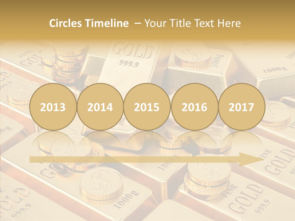 Wealth Heap Business PowerPoint Template