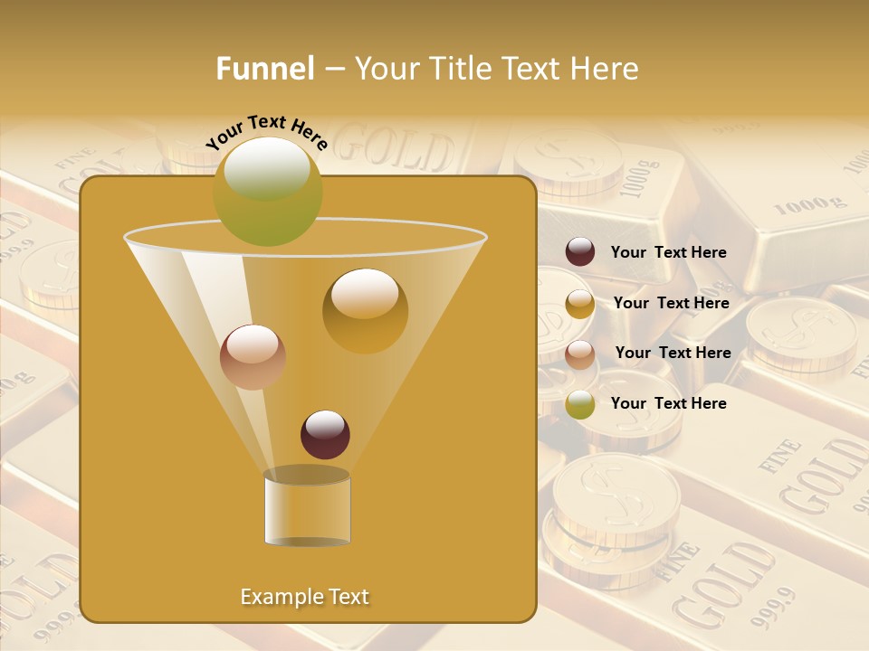 Wealth Heap Business PowerPoint Template