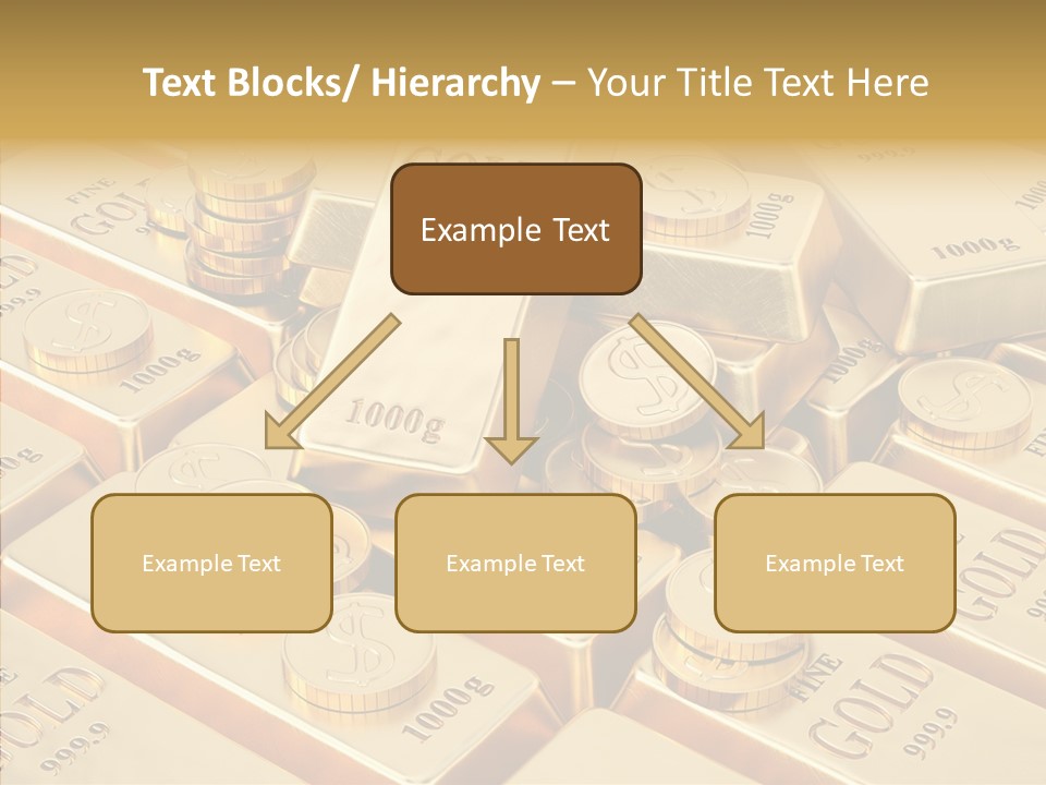 Wealth Heap Business PowerPoint Template