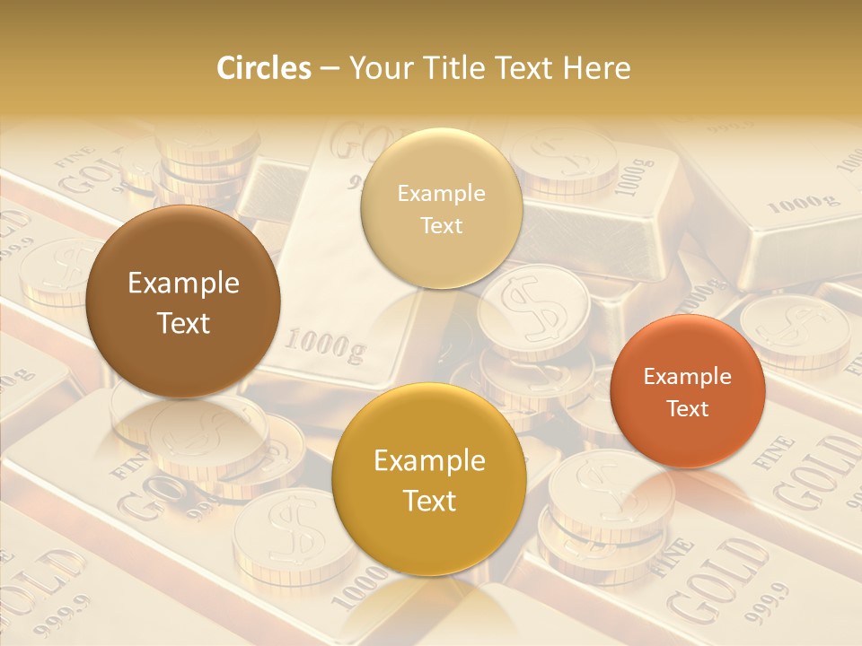 Wealth Heap Business PowerPoint Template