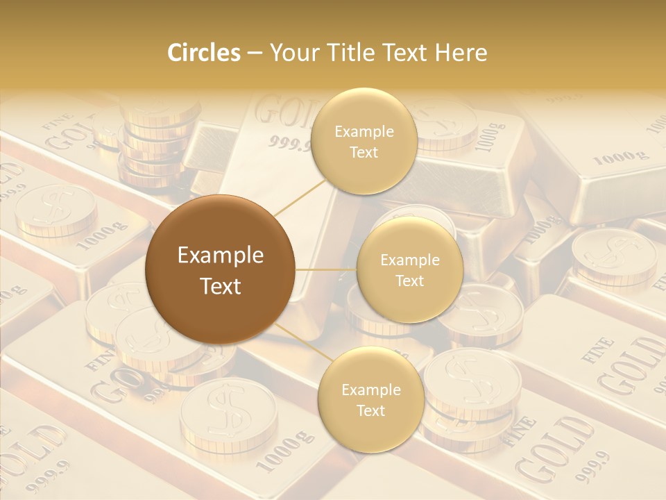 Wealth Heap Business PowerPoint Template