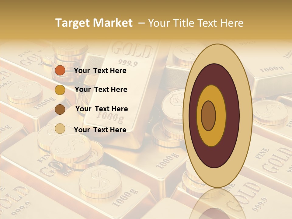 Wealth Heap Business PowerPoint Template