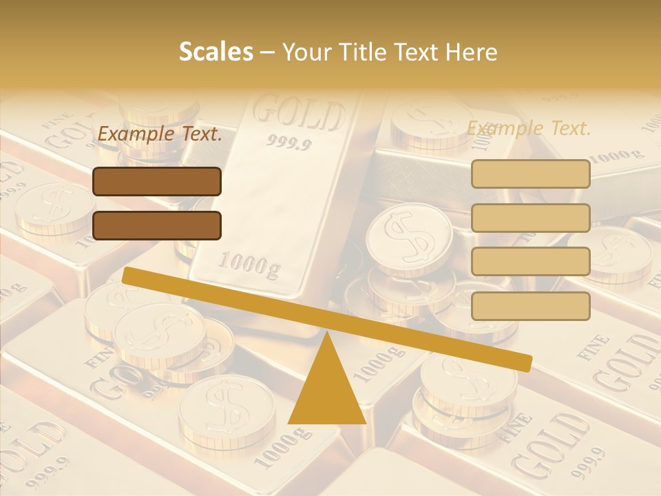 Wealth Heap Business PowerPoint Template