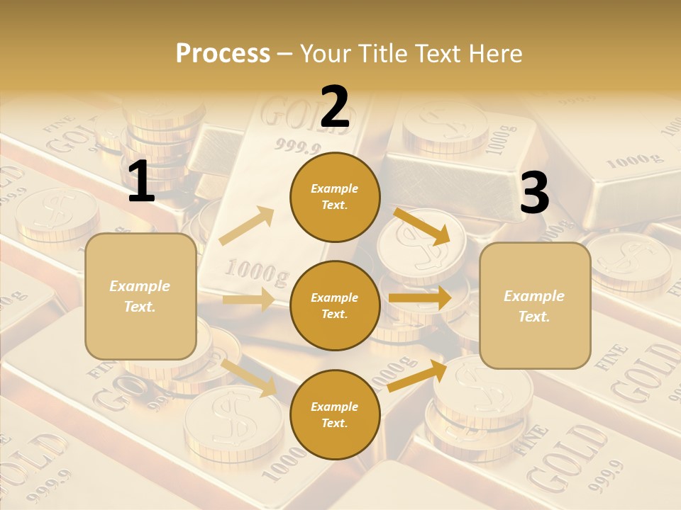 Wealth Heap Business PowerPoint Template