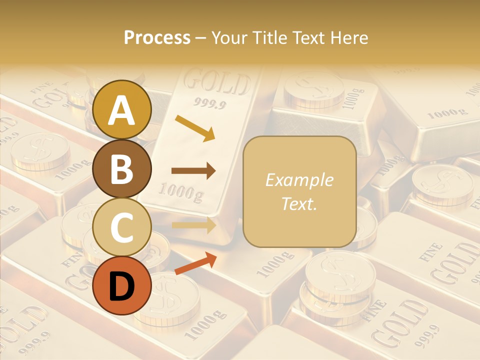 Wealth Heap Business PowerPoint Template