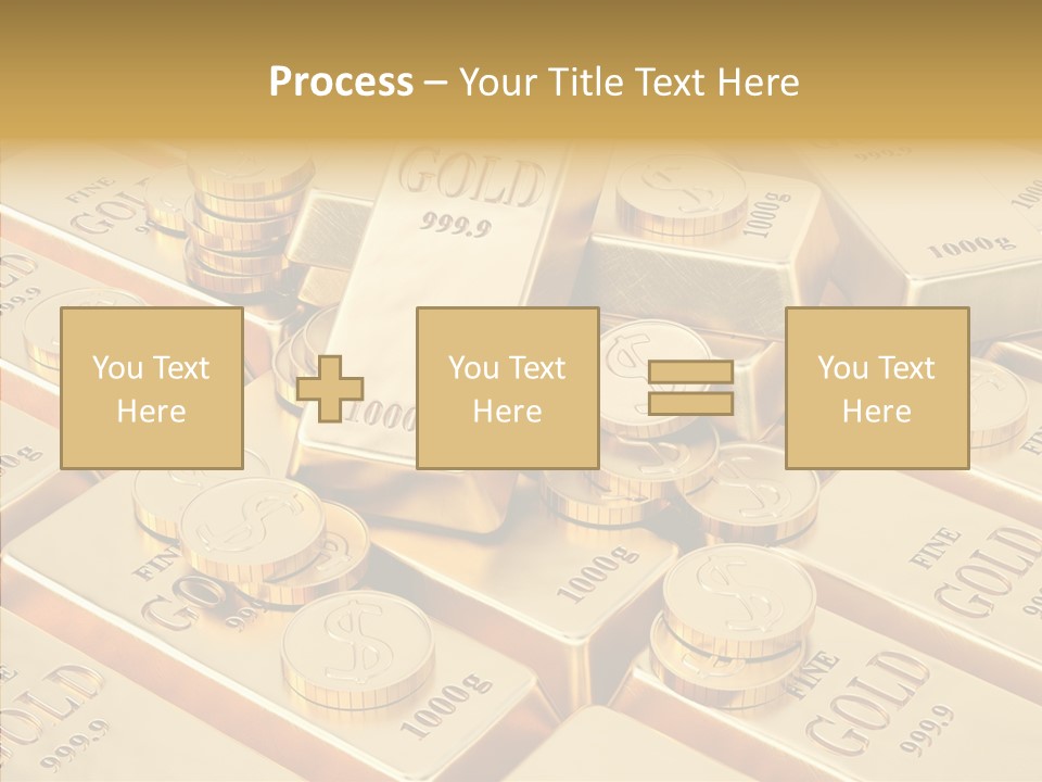 Wealth Heap Business PowerPoint Template