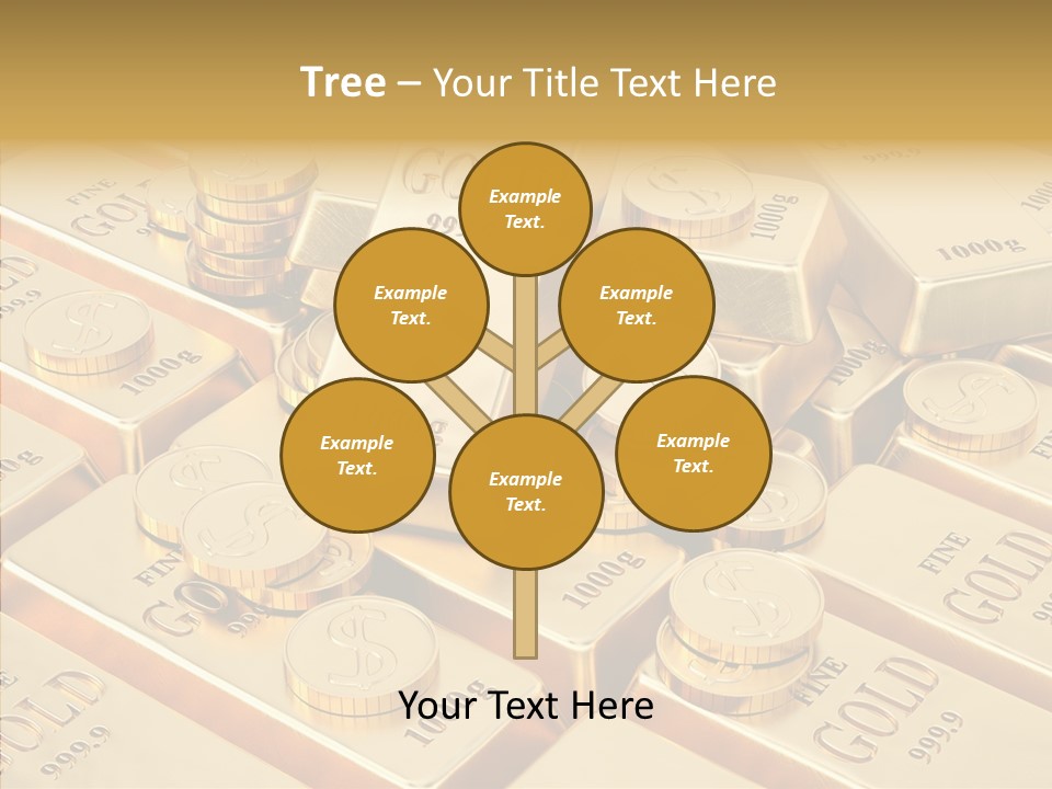 Wealth Heap Business PowerPoint Template