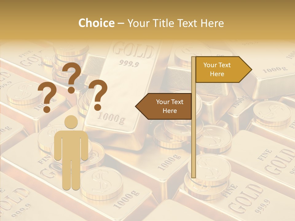 Wealth Heap Business PowerPoint Template