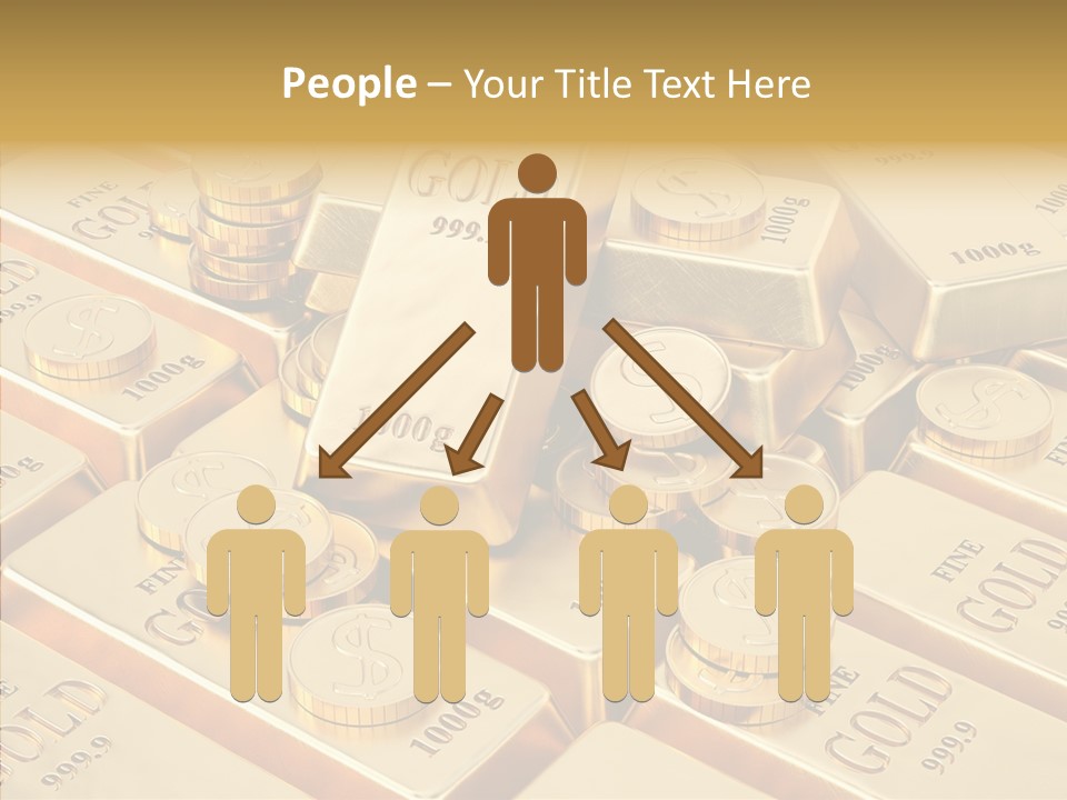 Wealth Heap Business PowerPoint Template