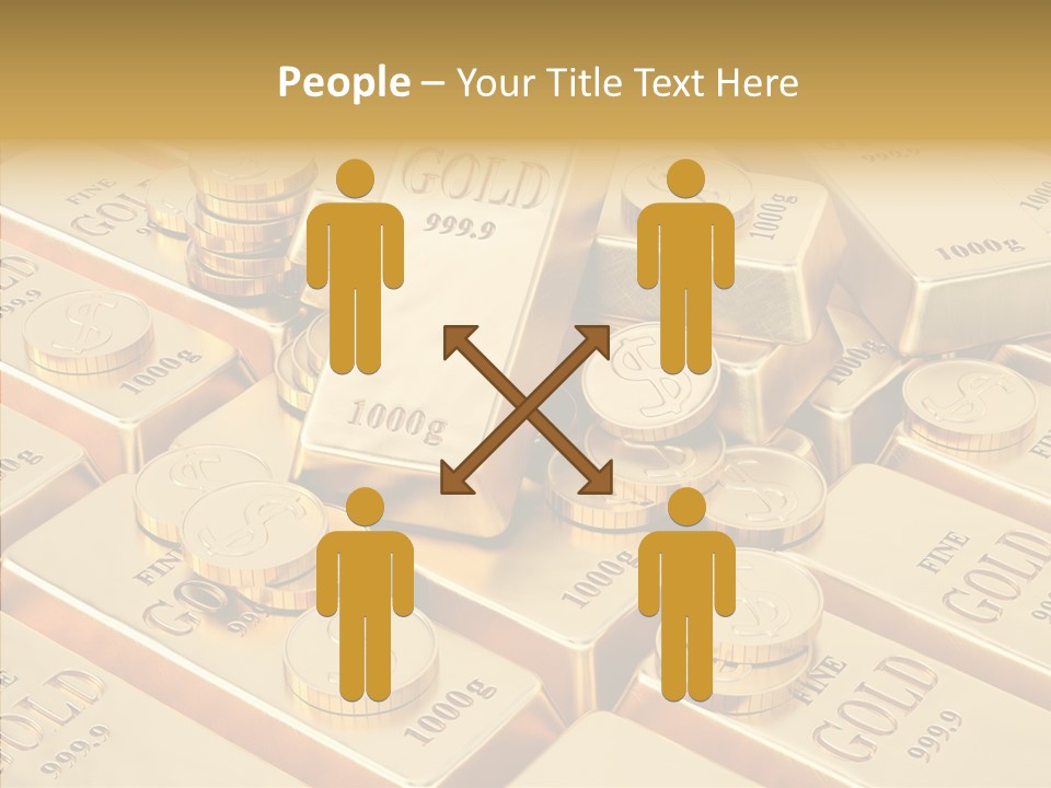 Wealth Heap Business PowerPoint Template