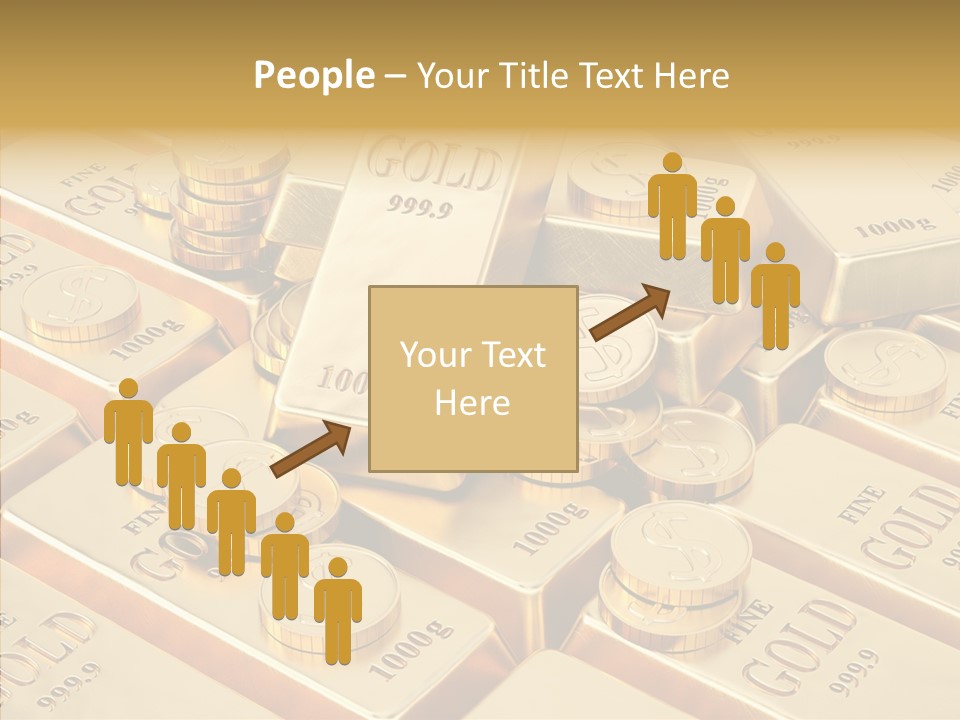 Wealth Heap Business PowerPoint Template