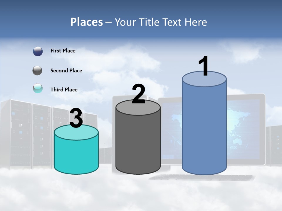 Inforrmation Technology Peripheral Communicate PowerPoint Template